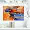 Designart - Wooden Boats in Calm Water - Nautical Painting Print on Wrapped Canvas